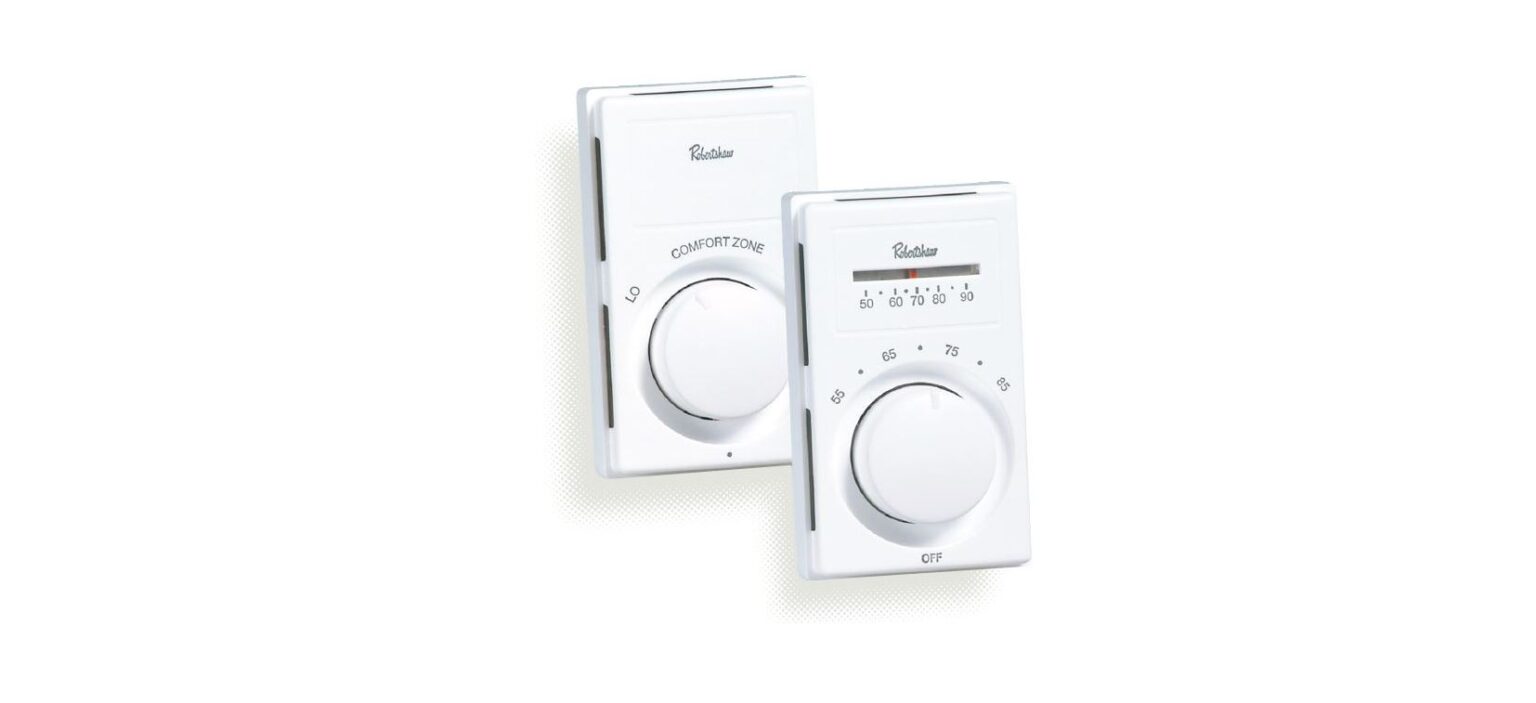 Robertshaw 800 SERIES MercuryFree Line Voltage Thermostats Product