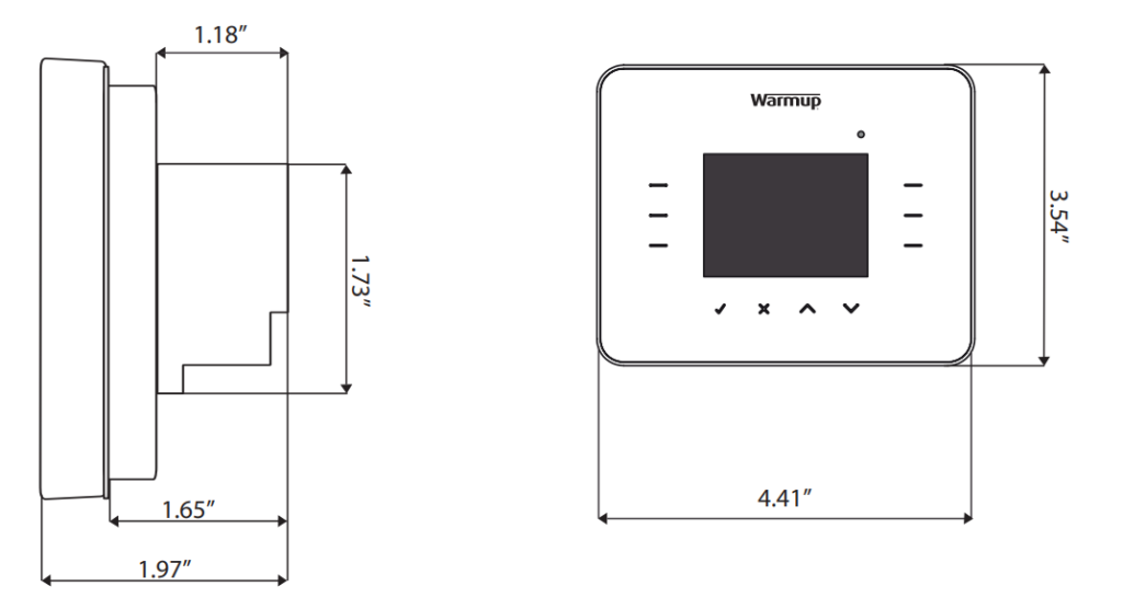 Warmup 3iE EnergyMonitoring Thermostat Installation Manual