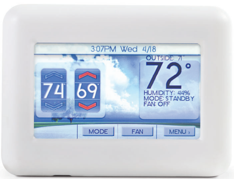 Waterfurnace TPCC32U01 NonProgrammable Thermostat Operating