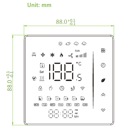 Becasmart-BAC-006-Series-Room-Smart-Thermostat-FIG-1