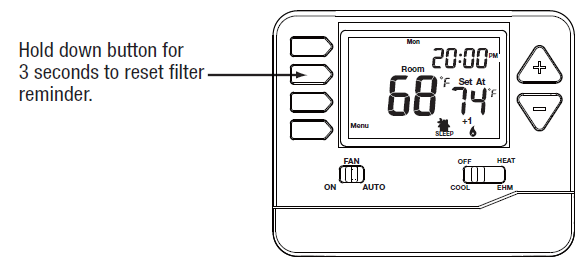 Capture Robertshaw- RS9210- Programmable- Thermostat  -5