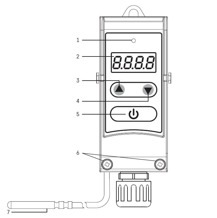 EMOS P5684 Thermostat with capillary sensor Installational Manual-FIG-1