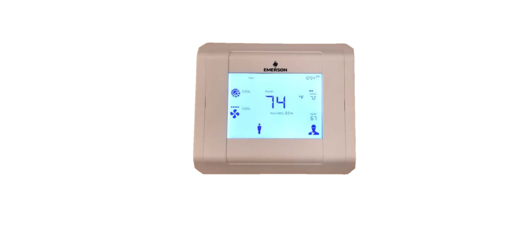 Emerson 026-1739 Programmable Touchscreen Thermostat User Manual