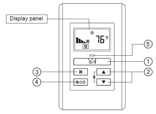 Fujitsu UTY-RSNUM Simple Wired Remote-fig-4
