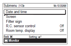 Fujitsu- UTY-RVNUM -Wired- Remote- Controller -Thermostat -32