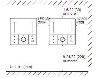 Fujitsu- UTY-RVNUM -Wired- Remote- Controller -Thermostat -7