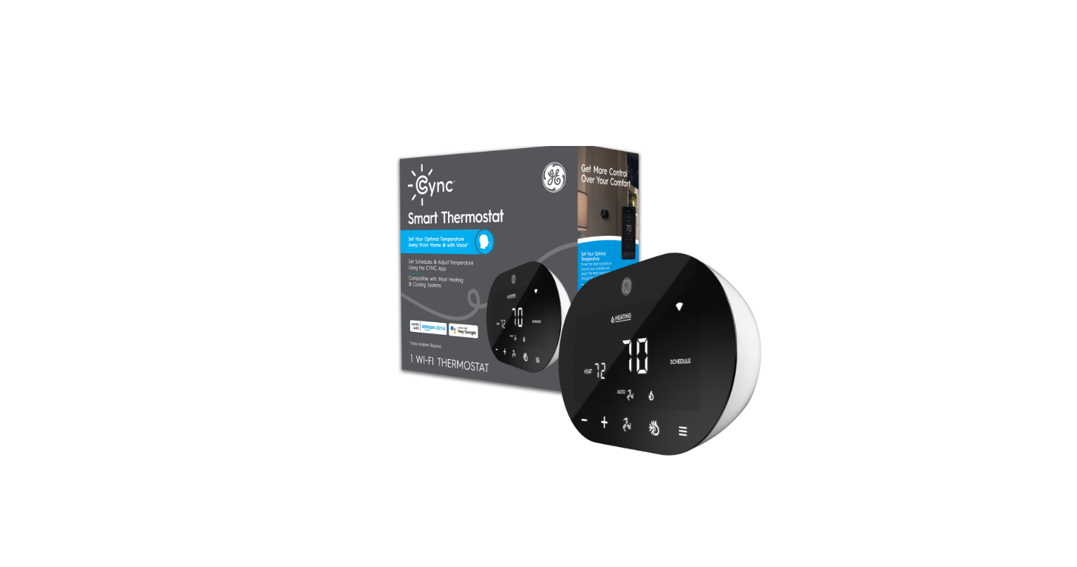 GE APPLIANCES Cync Smart Thermostat En Route Installation Guide