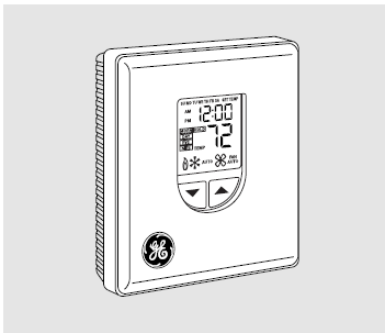 GE-Appliances-RAK163P1-Cooling-Programmable-Thermostat-fig-1