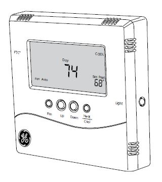 GE Appliances RAK348T1 Wireless Digital Thermostat-fig-2