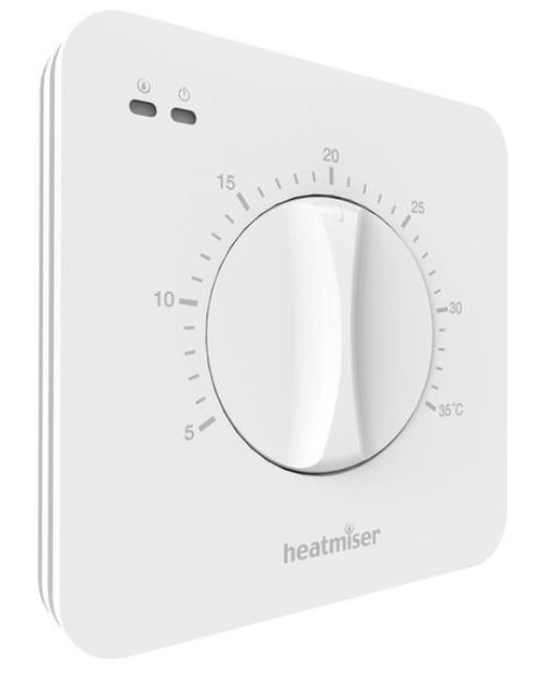 Heatmiser DS1-L v2 Dial Thermostat 