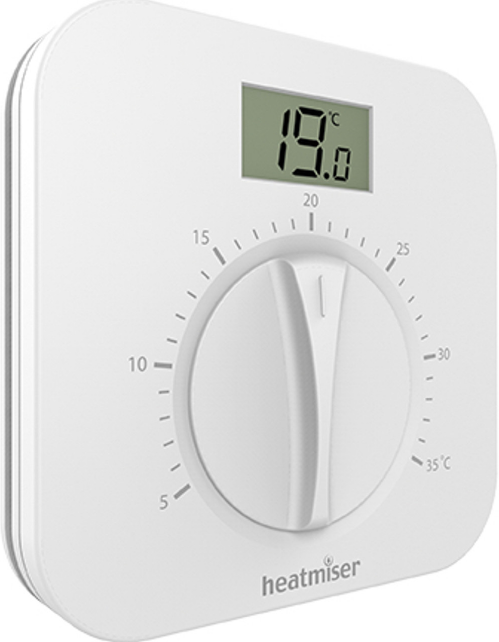  Heatmiser DS1-L v2 Dial Thermostat - pro