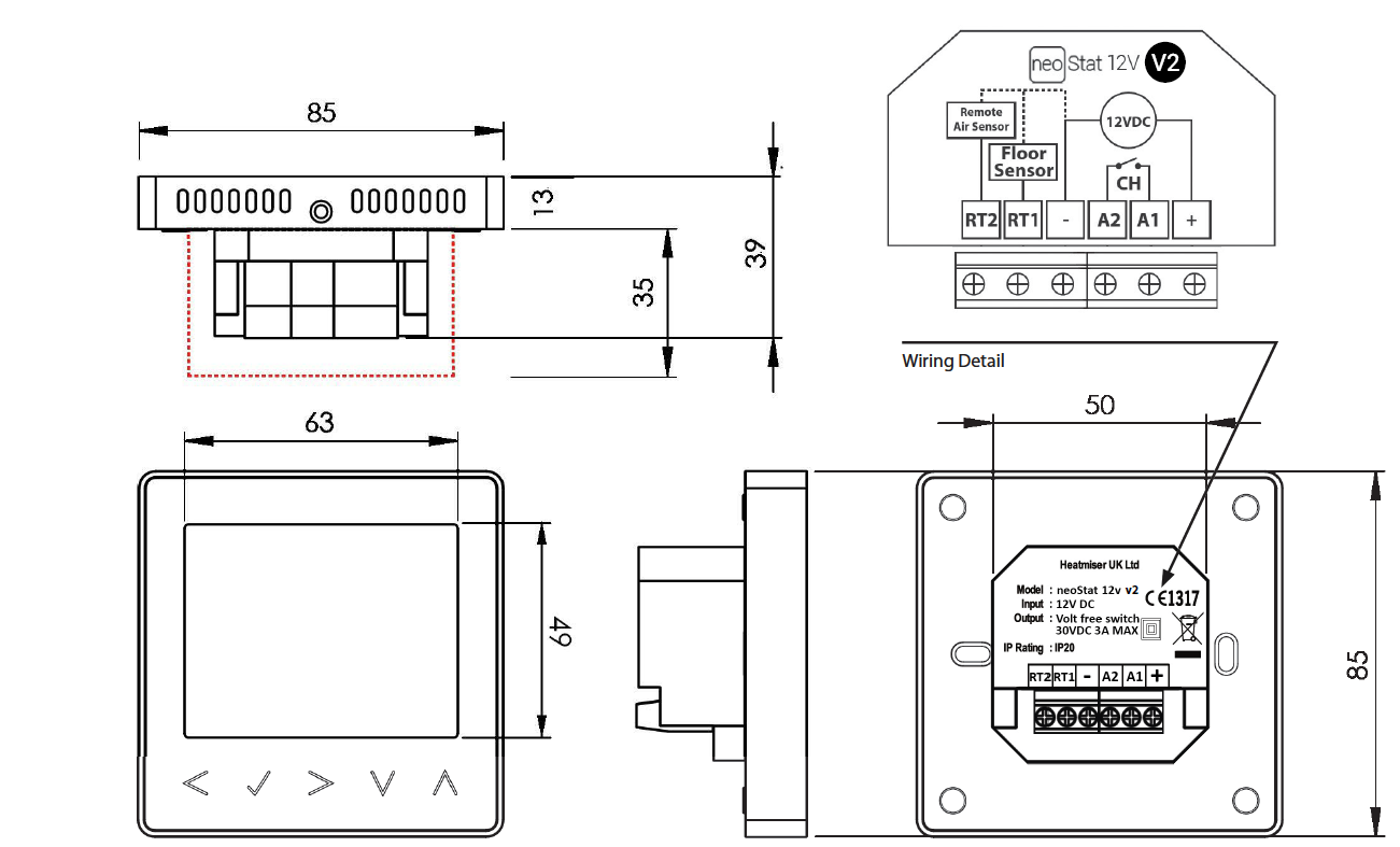 Heatmiser-neoStat-V2-12v-Programmable-Thermostat-fig-4