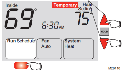 Honeywell- RTH6450D- Programmable- Thermostat -15