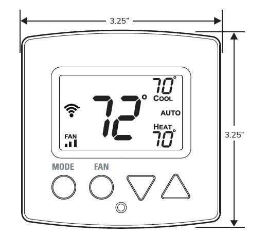 IEC E055-71520325 Programmable Fan Coil Thermostat Produxt-fig-1