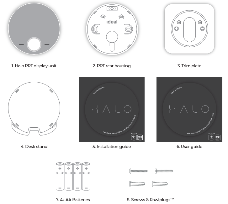 Ideal- Halo- 222145 -Programmable- Thermostat- 1