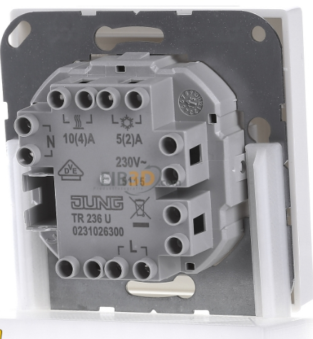 JUNG -TR LS 236 WWM -Room- thermostat  -PRO