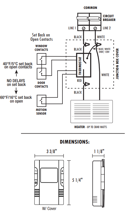 King- Electric -WRAP-AND -WINDOW -WATCHER -Programmable -Thermostat -17
