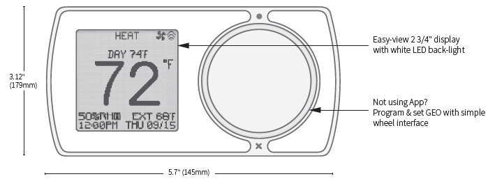 Lux- GEOx- Smart- THERMOSTAT- PRO - 1