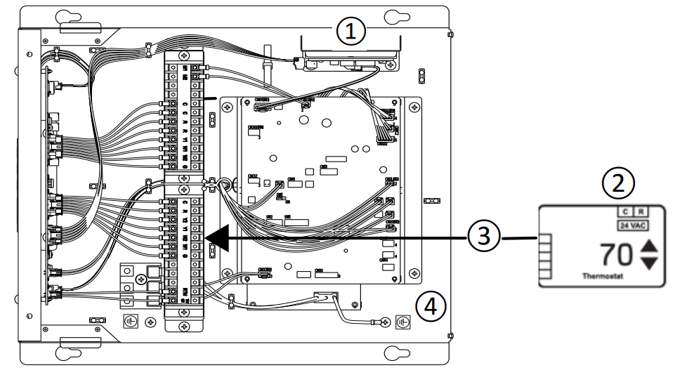 MITSUBISHI ELECTRIC-PAC-US445CN-1-Thermostat-FIG.5