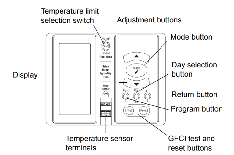 Nuheat Harmony HMY110 Electronic Thermostat User Guide thermostat.guide