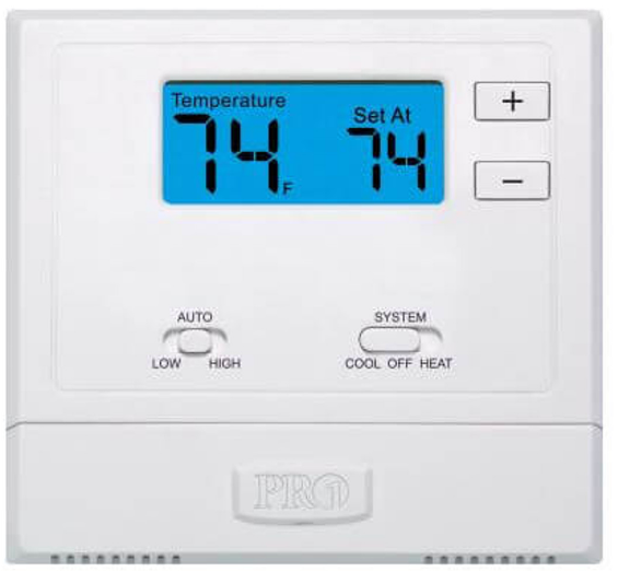 Pro1 -Technologies- T855S Non-Programmable -Thermostat  -pro