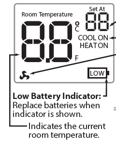 Pro1 -Technologies -T771 -Non-Programmable -Thermostat  -6