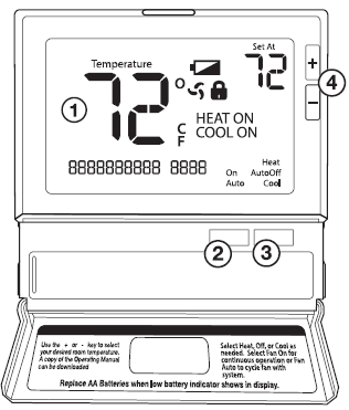 Pro1 -Technologies- T80-1 Non-Programmable -Thermostat  -1