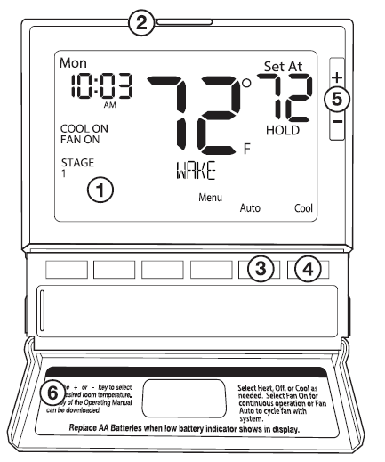 Pro1-Technologies-T855SH-Non-Programmable-Thermostat-fig-1