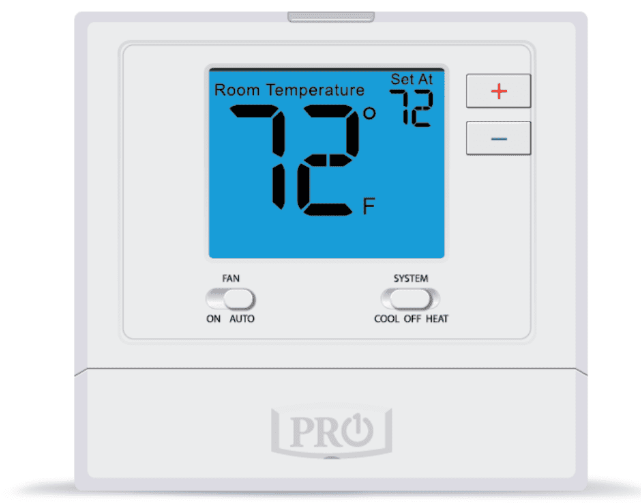 Pro1 Technologies T6052 Programmable Thermostats Installational Manual