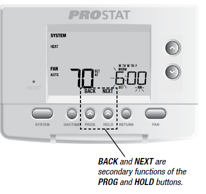 Prostat -PRS6110 -Programmable -Thermostats  -9