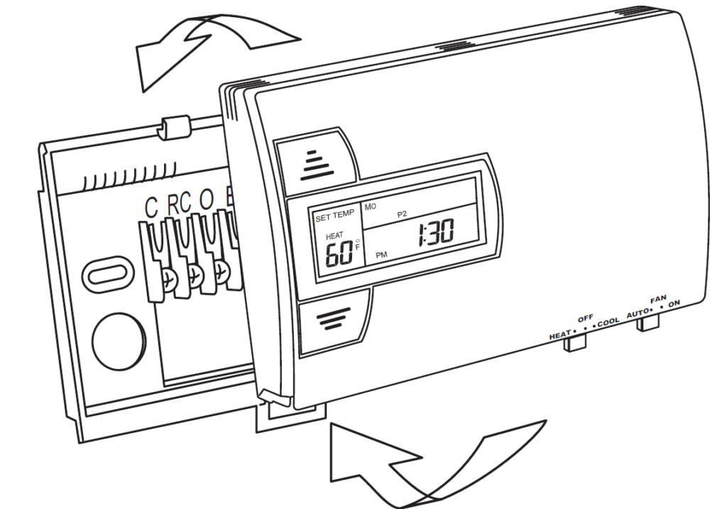 Ritetemp 8022C Programmable Thermostat Installation Guide thermostat
