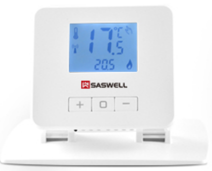 Saswell -SAS918WHB-0-RF- Wireless- Room- Thermostat fea