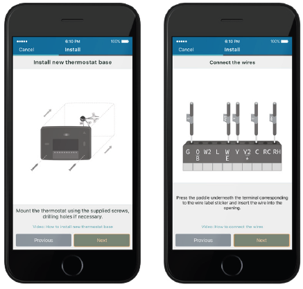 Sensi- ST75S- Wi-Fi -Thermostat  - 13