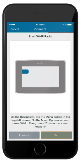 Sensi- ST75S- Wi-Fi -Thermostat  - 16