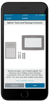 Sensi- ST75S- Wi-Fi -Thermostat  - 5