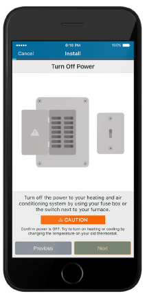 Sensi- ST75S- Wi-Fi -Thermostat  - 6