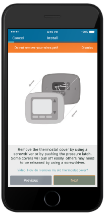 Sensi- ST75S- Wi-Fi -Thermostat  - 7