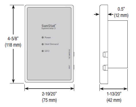 SunStat- 108101- Relay- C3 -Thermostat- PRO - 1