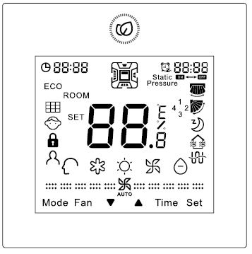 TRANE- TREWIRE6AHA0DA- Wired- Remote -Control- Programmable- Thermostat -1