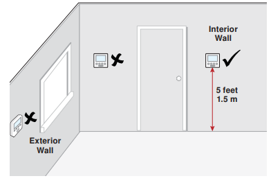 Tekmar-Q 528-Non-Programmable-Thermostat-FIG.1