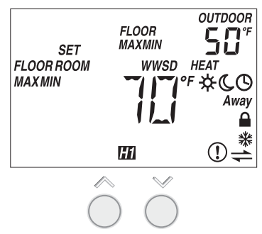 Tekmar-Q 528-Non-Programmable-Thermostat-FIG.6