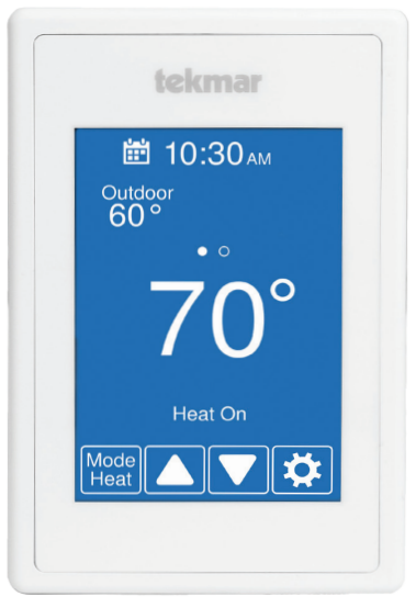 Tekmar T-560-touchscreen-Thermostat-PRODUCT