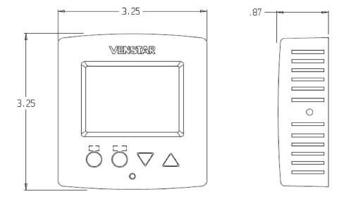 Venstar- T2000- Explorer- Mini- Digital -Thermostat- 1