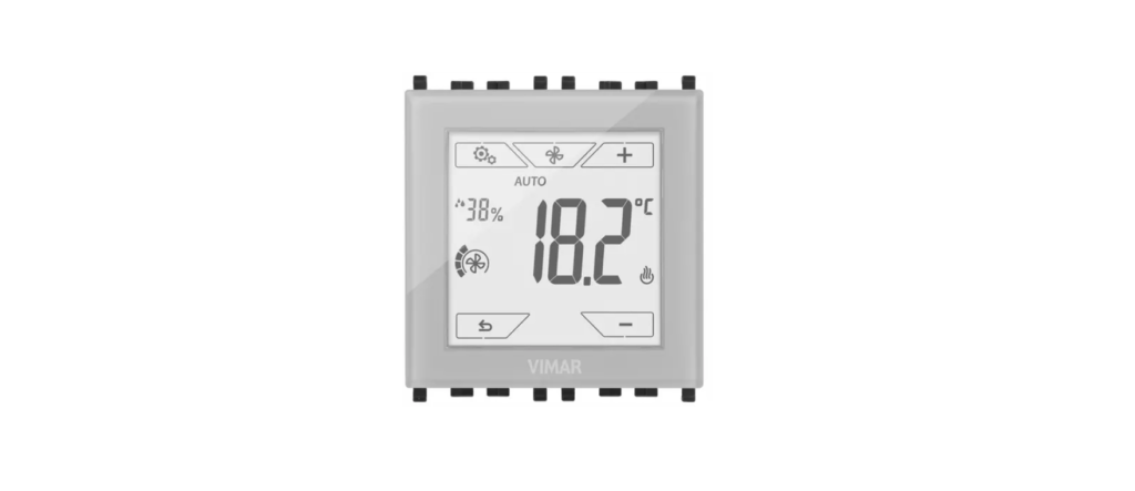 Vimar-02951.BN-Domotic-touch-thermostat-featured