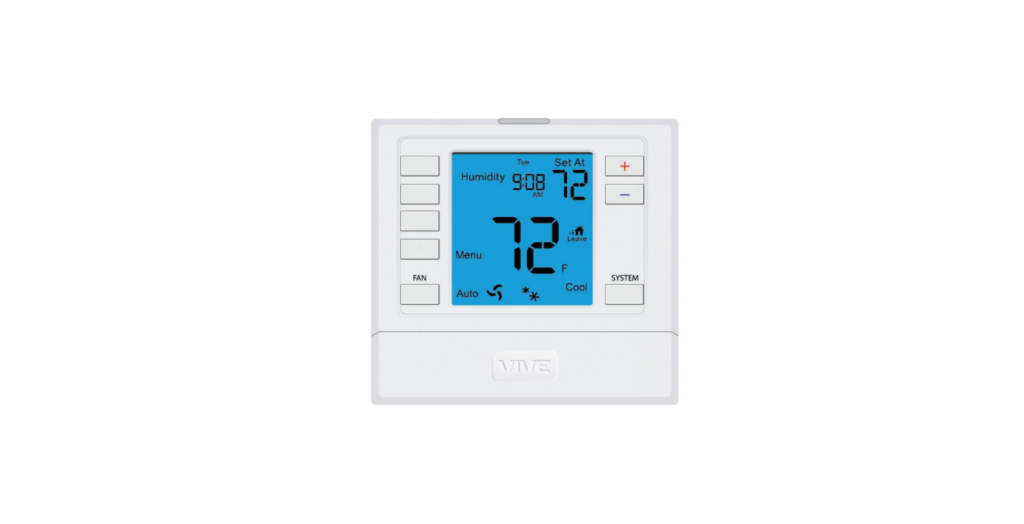 Vive Comfort TPS755 NonProgrammable Thermostat Operational Manual