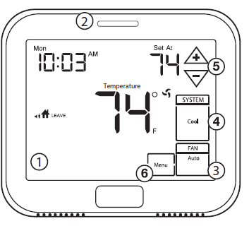 Vive- Comfort- TP-S-955C- Non-Programmable -Thermostat- 1