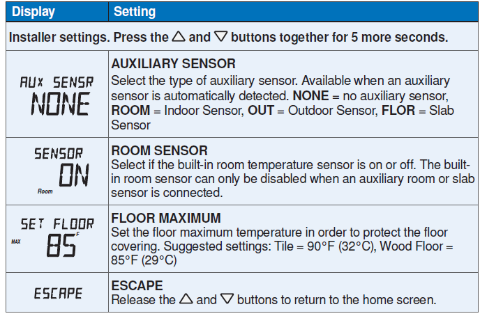 tekmar-518_Q Non- Programmable-Thermostat-fig-8