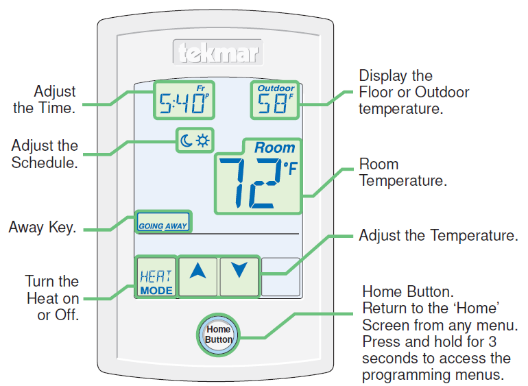 tekmar- 552_D -Programmable -Thermostat - 13