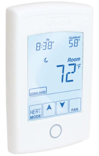  tekmar- 553_Q -touchscreen- Thermostat -PRO 