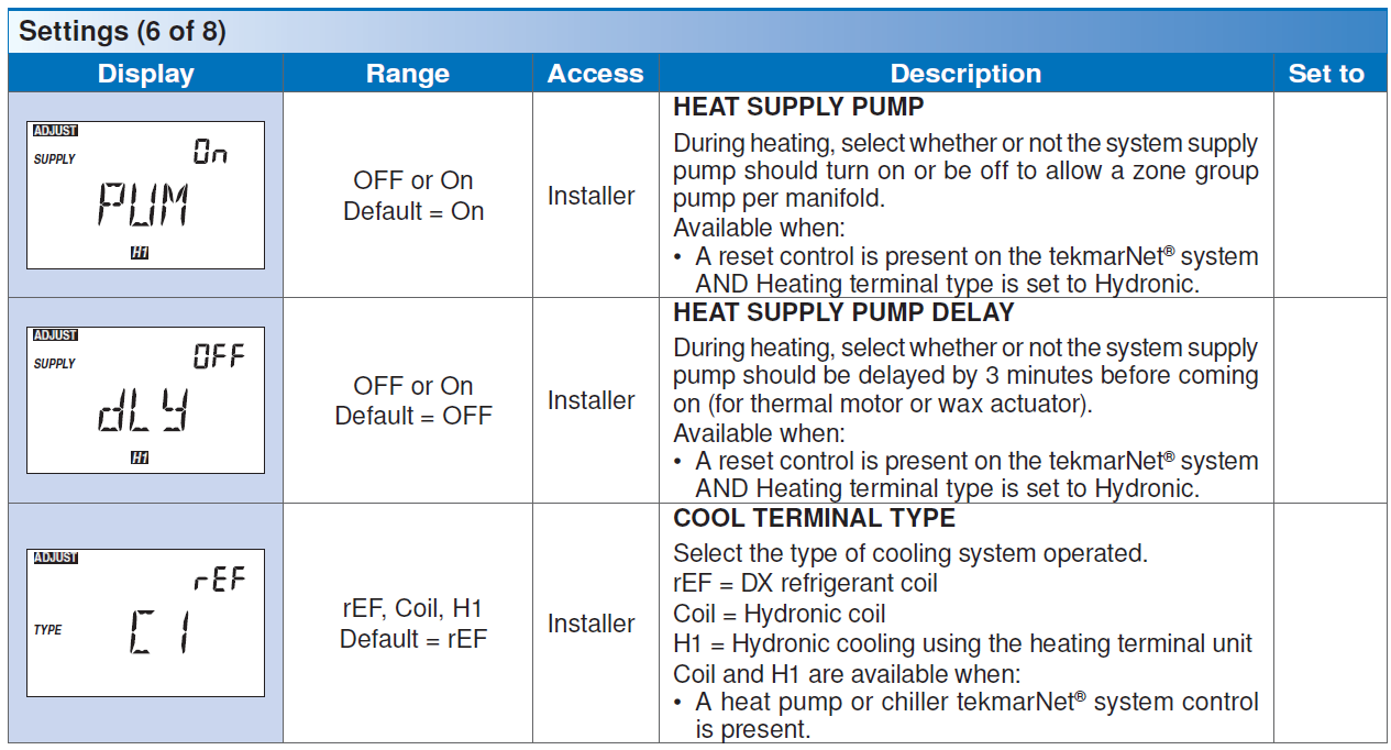 tekmar-D540-digital-Thermostat-fig-20